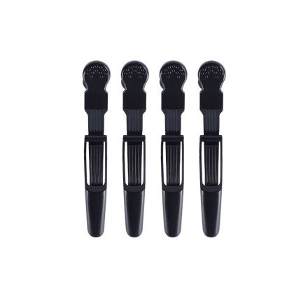 HAIR CLIP SET- BIG SIZE BLACK 4PCS-BOX