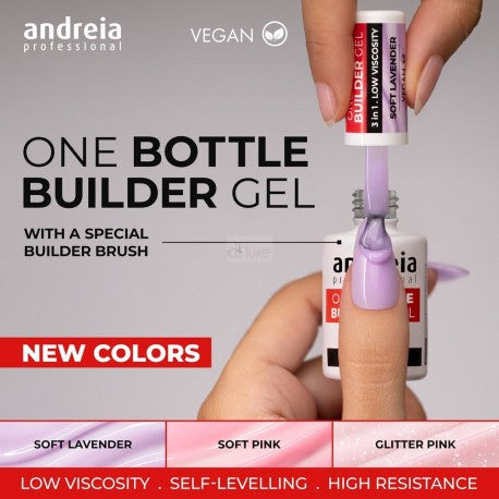 ANDREIA ONE BOTTLE GEL SOFT LAVANDER BUILDER 14ml