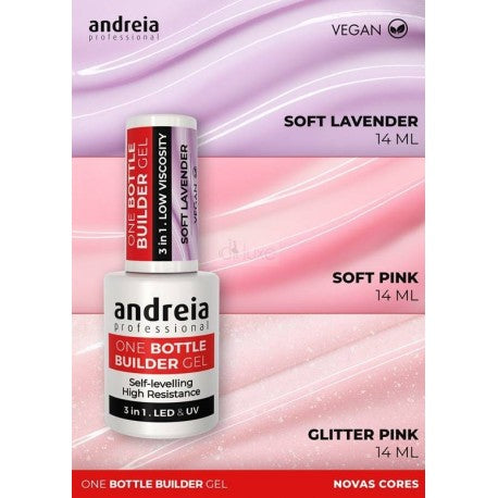 ANDREIA ONE BOTTLE GEL COVER NUDE BUILDER 14ml