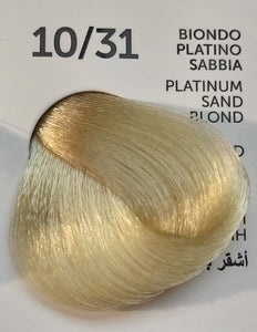 OYSTER TINTE PERLACOLOR 10,31 RUBIO PLATINO DORADO CENIZA