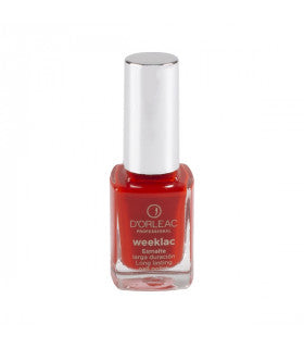 D´ORLEAC ESMALTE DE LARGA DURACION WEEKLAC Nº 13 ROJO FUEGO