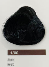 Cargar imagen en el visor de la galería, LAKME CHROMA TINTE SIN AMONIACO 1,00 NEGRO
