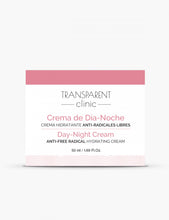 Cargar imagen en el visor de la galería, TRANSPARENT CLINIC CREMA DIA Y NOCHE CON ANTIRADICALES LIBRES 50 ml