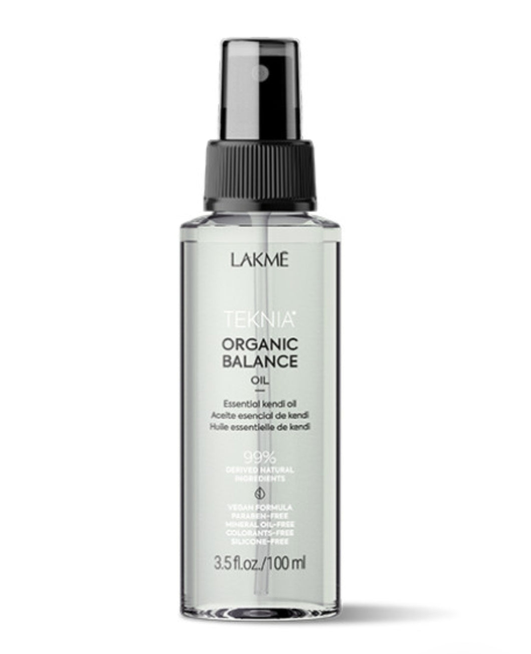 LAKME TEKNIA ORGANIC BALANCE OIL. ACEITE FORQMULA VEGANA .