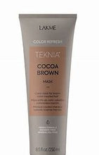 Cargar imagen en el visor de la galería, LAKME MASCARILLA DE COLOR MARRON COCOA VEGANA 250 ML