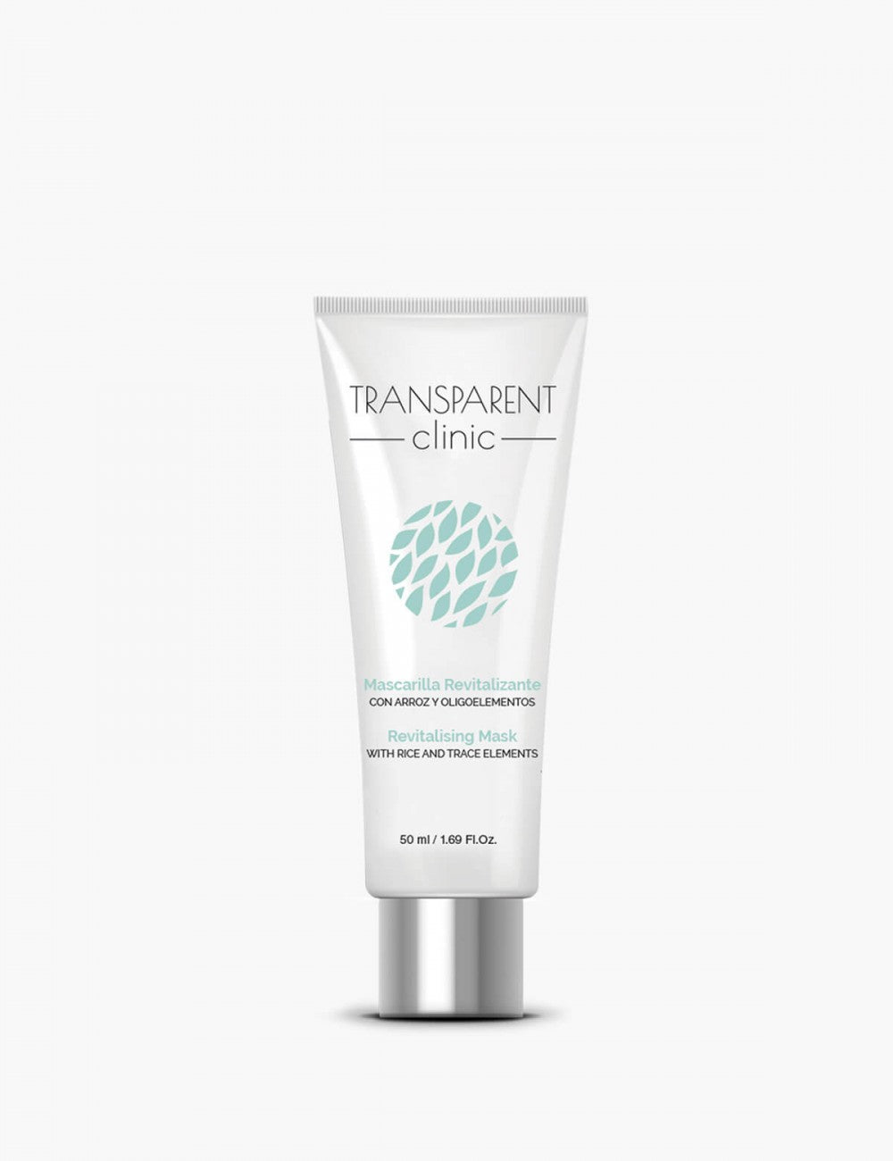 TRANSPARENT CLINIC MASCARILLA REVITALIZANTE CON ARROZ Y OLIGOELEMENTOS, 50 ml.