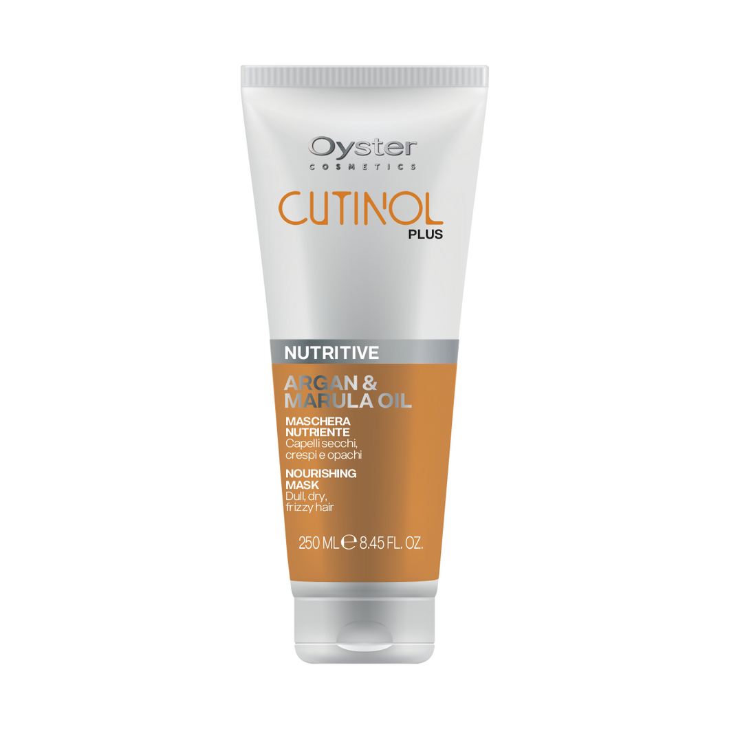 OYSTER MASCARILLA NUTRIVE  CON ACEITE DE ARGAN Y ACEITE DE MARULA 250 ml