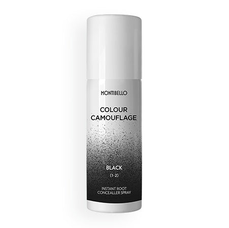 MONTIBEL.LO SPRAY CUBRECANAS (TONOS 1-2)  COLOUR CAMOUFLAGE BLACK